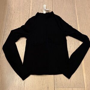 ALO Yoga Black Long Sleeve Top